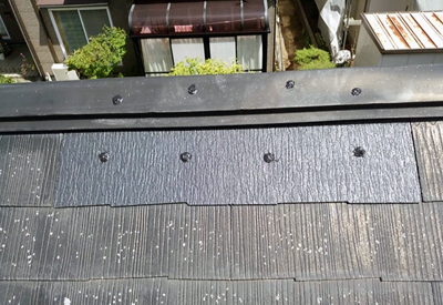 スレート屋根補修